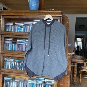 2-Tone Grey DEX Oversized Hooded Sweater Size 1X